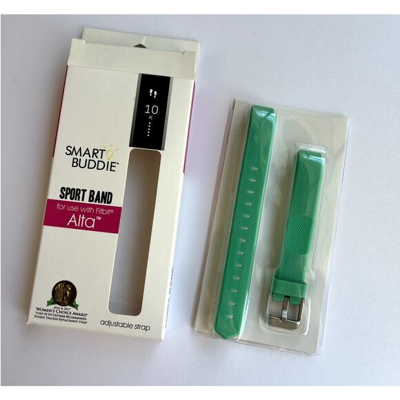 Smart Buddie Sport Band Green Fitbit Alta New - Picture 4 of 6